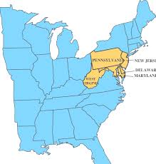 1 the five states of the mid atlantic region of the eastern