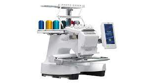 < image 1 of 7 >. Babylock Valiant Ten Needle Embroidery Machine W Table 10