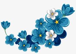 Light blue flowers transparent background. Bloom Flower Blue Frame Border Flowers White Bouquet Blue Flower Border Png Transparent Png 957x643 Free Download On Nicepng