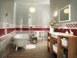 Salle De Bain Rouge Blanc Bright Shadow Online