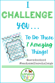 Establish a consistent and affective self care routine with this 30 day challenge journal! I Challenge You To Do These 7 Amazing Things A Word On Third