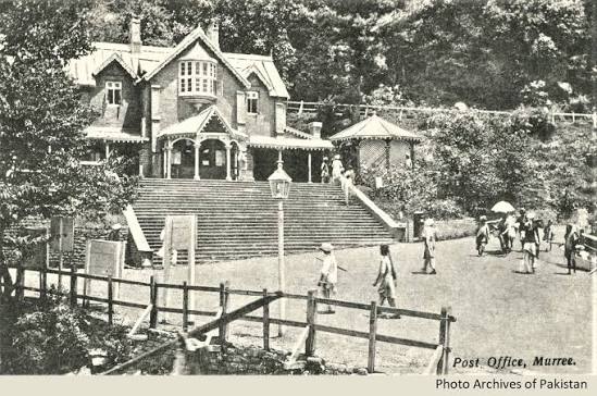 MallRoad Murree British India now Pakistan in 1920