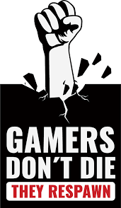 Maybe you would like to learn more about one of these? Gamers Don T Die Text Wandtattoo Tenstickers