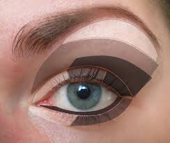 Apply the main shadow on the entire eyelid, 3. How To Apply Eyeshadow Step By Step