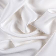 Sewing with silk / slippy fabrics. Silkfabric Net Silk Satin Back Crepe Silk Satin Back Crepe Fabric 40mm 44 White Color Group