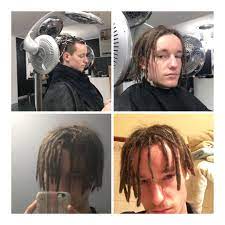 Buy dreadlocks straight hair extensions and get the best deals at the lowest prices on ebay! 1 Year Anniversary Of Straight Hair Dreadlocks Top Two Is Getting Them 3rd Is 6 Months And 4th Is Today Dreadlocks
