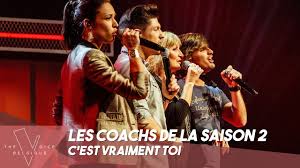 Delta goodrem, boy george, kelly rowland and guy sebastian are hungrier than ever to claim the winning coach crown and aren't holding back on their mission to turn one highly talented artist into the voice of australia. Telephone C Est Vraiment Toi Les Coachs Blinds The Voice Belgique Saison 2 Youtube