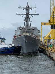 The ship is the first in a class of guided missile destroyers known as flight iii. U S Navy Launches First Flight Iii Guided Missile Destroyer The Future Jack H Lucas Naval Sea Systems Command Saved News Module