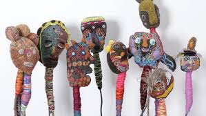 Soft Sculpture Self Portraits By Artists From The Yarrenyty Arltere Centre At Alice Springs Will Be Part Of Textile Art Dolls Soft Sculpture Textile Sculpture