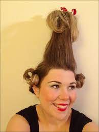The Grinch Hairstyles Hair Tutorial Cindy Lou Who Hair Hairstyle