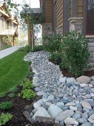 It is also nice for flowerbeds in between. Top 50 Best River Rock Landscaping Ideas Hardscape Designs