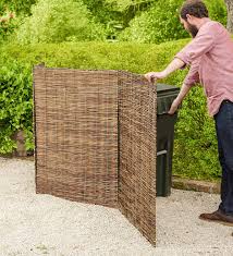 99 5% coupon applied at checkout save 5% with coupon Willow Tri Panel Trash Can Cover Plowhearth