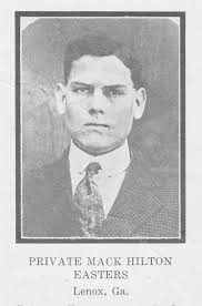Mack Hilton Easters ~ WWI ~ Berrien County, GA