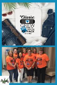 Funny Clinic Crew Shirt In 2020 Nursing Shirts Funny Nurse Shirts Crew Shirt