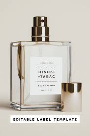 Perfume Label Template Body Fragrance Label Design Instant Etsy In 2021 Perfume Label Bottle Label Design Label Templates