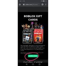 In this article, i am therefore going to show you how to get free roblox. Roblox Robux Gift Card Cod Shopee Philippines