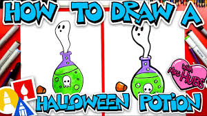 Halloween art halloween costumes happy halloween halloween things to draw halloween tipps cute halloween drawings halloween witches halloween halloween halloween decorations. How To Draw Halloween Potion With Mrs Hubs Youtube