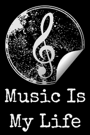 Ever wanted to see someone's insta dp in full size but didn't know how? Buy Music Is My Life A Cute Music Lovers Journal Notebook That Is 6x9 Inches In Size With 110 Pages Of College Ruled Line Paper With A Distressed Music Note Pattern