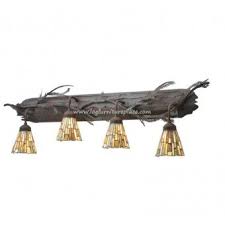 Jadestone Delta 4 Light Pine Branch Vanity Light Pine Tree Vanity Light Cabin Decor Rustic Vanity Lights Vanity Lighting Rustic Bathroom Lighting