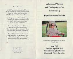 Doris Purser Brooks Godwin (1929-2021)