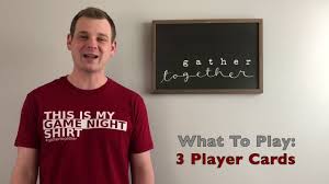 Maybe you would like to learn more about one of these? What To Play 3 Player Card Games Youtube