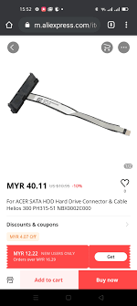 As a result, our engineers were able to reduce the chassis height since less overall fans / heatsinks were needed to cool the system. Acer Predator Helios 300 Hdd Connector Replacement Acer Community