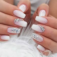 Short natural nails as simple wedding nails ideas 2021 look straightforward and slender. 63 Pretty Wedding Nail Ideas For Brides To Be Stayglam