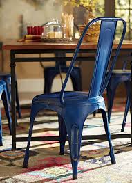 Homelegance Amara Blue Metal Chair Metal Dining Chairs Metal Chairs Swing Chair Diy