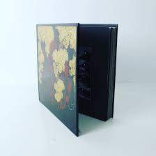ألبوم صور صناعة يابانية يدوية من الجلد والخشب Redsquare Photoalbum Design Photo Leather Wood Japanese Home Album Pi Decorative Items Wood Design