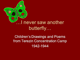 I Never Saw Another Butterfly Ppt Video Online Download