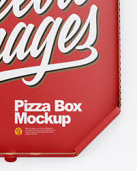 Pizza is a deliciously round food, so why in the world would it come in a square box? Matte Opened Pizza Box Mockup In Box Mockups On Yellow Images Object Mockups