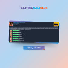 Casting Call Club on X: 🚨 NEW PROJECT ALERT 🚨 Visit Casting Call Club to  audition and showcase your skills or just click this link comments for more  info ➡️ t.coqXZbTCQTWO castingcalls 