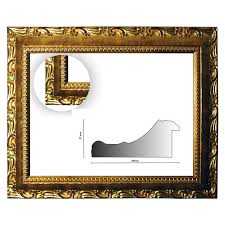 Barocke Bilderrahmen Eignen Sich Im Klassischen Ambiente Aber Auch Um Mit Gegensatzen Zu Spielen Man Verwendet M Bilderrahmen Gold Bilderrahmen Barockrahmen
