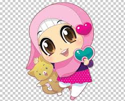 Cute chef muslimah cartoon hd png download transparent png. Chef Muslimah Cartoon Png