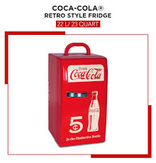 Skip to the end of the images gallery. Coca Cola Retro Style Mini Fridge 12v Dc 110v Ac 22 L