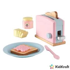 Kidkraft Set Grille Pain Couleurs Pastel En Bois Achat Vente Dinette Cuisine Cdiscount