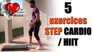 Perdre du poids sans perdre de muscle. 5 Exercices Cardio Hiit Sur Step Perte De Poids Et Cardio Training Youtube