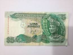 Calculate exchange rate money value of usd vs rm. Malaysia Lima Ringgit Rm 5 Rm5 1986 1991 Banknote P 28c Ebay