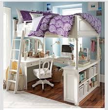 I actually designed this plans so that it's really one small bookcase, with a longer top on one of the bookcases. Loft Bed With Desk And Vanity Underneath I Love This But I Can T Find Where To Get This Bed With Desk Underneath Girls Bedroom Furniture Bunk Bed With Desk