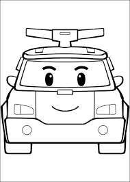 Disegni Da Colorare Disegni Da Colorare Robocar Poli Stampabile