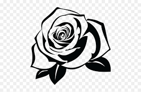 Rose Tattoo Transparent Background Hd Png Download Is Pure And Creative Png Image Uploaded By Designer To Rose Tattoo Tribal Rose Tattoos Rose Outline Tattoo