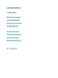 Lirik lagu negeri terengganu selamat sultan. Tugasan Fonetik