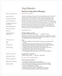 The first thing that you can do is to put together all your qualifications in a striking resume template. 7 Operations Manager Resume Free Sample Example Format Free Premium Templates