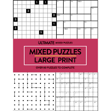 Here you will find our printable number fill in puzzles which are a fun way to enjoy math whilst developing your logical thinking and reasoning skills. Large Print Puzzle Books Mixed Puzzles Big W