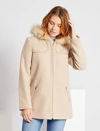 Des modèles pour toutes les morphologies et des petits prix pour se faire plaisir. Manteau Lainage A Capuche Femme Beige Kiabi 36 00