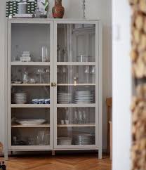 Glass Vitrines Bug In My Home Ikea Glass Cabinet Minimalist Kitchen Design Minimalist Home