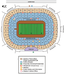 notre dame seating chart with rows otvod