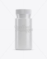 Glossy Pill Bottle Mockup In Bottle Mockups On Yellow Images Object Mockups Bottle Mockup Pill Bottles Mockup Free Psd