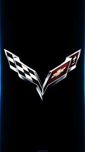 Corvette Logo Wallpaper Corvette Car Brands Logos Car Iphone Wallpaper