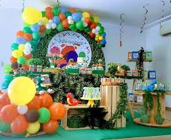 Birthday Decorations For Kids Dinosaur Party For Kids Birthday Decoration Eventofy Magazine Communaute Evenem In 2020 Birthday Decorations Kids Birthday Decorations Dinosaur Party Decorations